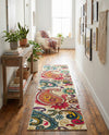 Marrakesh Elegance Collection Area Rug -  Beni Runner Cream  lifestyle 58