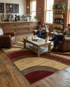 Bistro Lounge Collection Area Rug -  Frappe Rectangle Beige  lifestyle 12