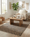 Osian Looms Collection Area Rug - Mumbai Rectangle Black  lifestyle 37