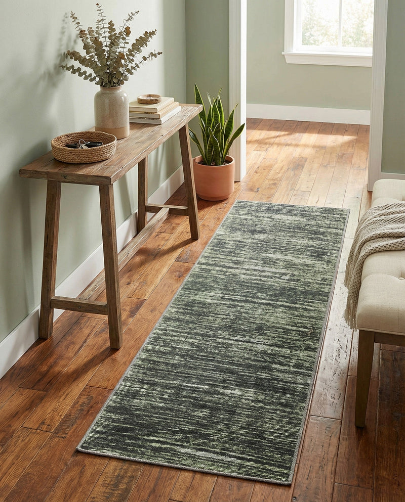 Sahara Essence Collection Area Rug - Oasis (Green) Runner Green  lifestyle 56