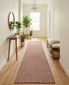 Urban Terrace Collection Area Rug -  Astoria (Rust Red) Runner Rust Red  lifestyle 41