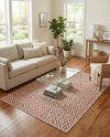Urban Oasis Rugs Collection Area Rug -  Rooftop (Rust Red) Rectangle Rust Red  lifestyle 6
