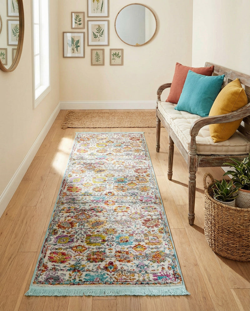 Arcadia Rugs Collection Area Rug -  Elysium Runner Multi  lifestyle 79