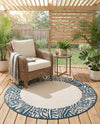 Savannah Escape Collection Area Rug - Serengeti Round Ivory  lifestyle 52