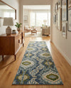 Urban Terrace Collection Area Rug -  Vista Runner Blue  lifestyle 58