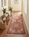Bazaar Chic Collection Area Rug -  Essaouira Runner Rust Red  lifestyle 45