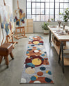 Aegean Elegance Washables Collection Area Rug -  Crete Runner Multi  lifestyle 68