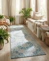 Coastal Haven Collection Area Rug - Seabreeze (Navy Blue) Runner Navy Blue  lifestyle 55