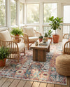 Savannah Elegance Collection Area Rug -  Azalea Rectangle Pink  lifestyle 44
