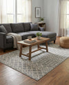Geo Garden Lattice Collection Area Rug -  Andalusia Rectangle Gray  lifestyle 49