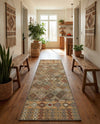 Coastal Terrace Collection Area Rug -  Pelican Runner Multi  lifestyle 41