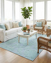 Bahama Breeze Outdoor Collection Area Rug -  Eleuthera Rectangle Navy Blue  lifestyle 16