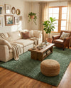 Alpine Plush Collection Area Rug -  Cortina (Sage) Rectangle Sage  lifestyle 10