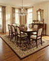 Versailles Elegance Collection Area Rug -  Montreuil Rectangle Brown  lifestyle 78