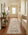 Patio Heritage Collection Area Rug -  Augusta (Natural) Runner Natural  lifestyle 17