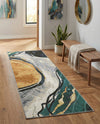 Urban Terrace Collection Area Rug -  Pavilion Runner Multi  lifestyle 68