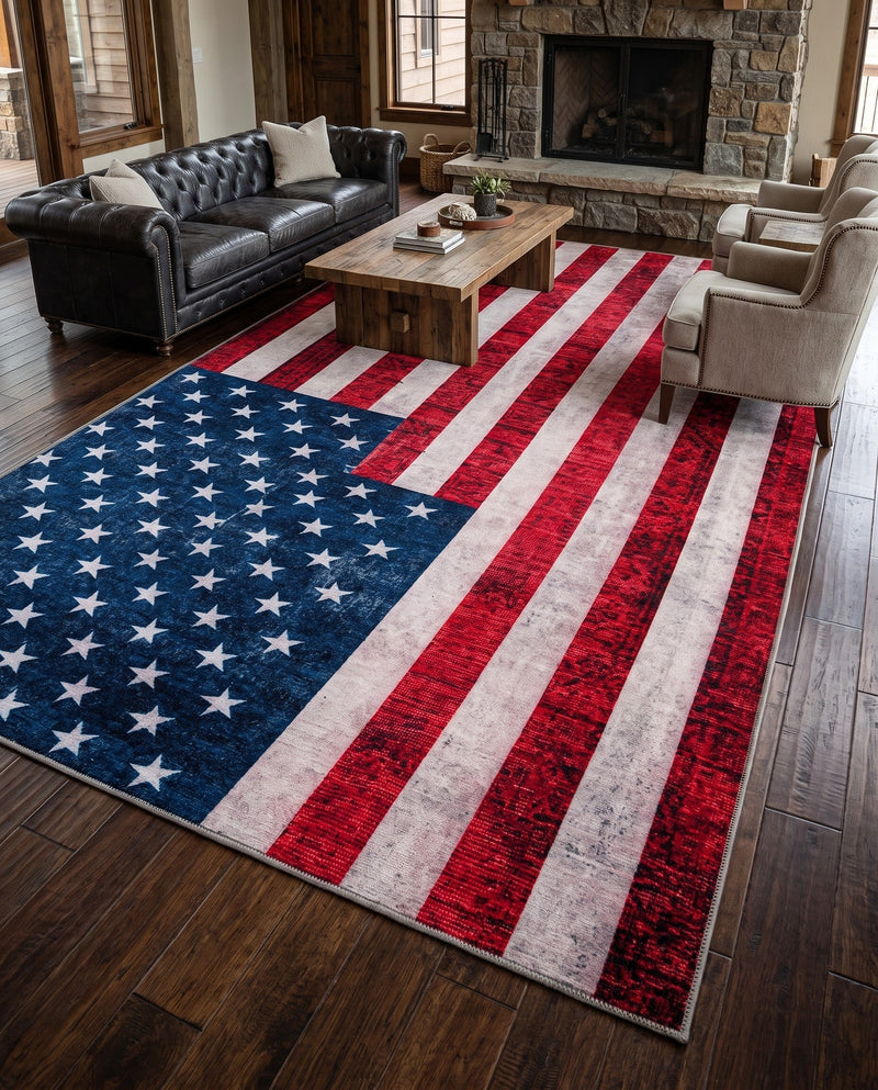 The Harbor Series Collection Area Rug -  Vågsøy Rectangle Multi  lifestyle 2