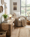 Woven Seaside Jute Collection Area Rug - Seaside Table Runner Natural  lifestyle 30