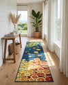 Seaside Haven Rugs Collection Area Rug -  Dunes Runner Multi  lifestyle 62