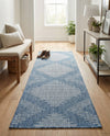 Urban Terrace Collection Area Rug -  Chelsea (Blue) Runner Blue  lifestyle 34