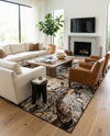 Urban Terrace Collection Area Rug -  Horizon Rectangle Multi  lifestyle 17