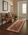 Casablanca Tapestry Collection Area Rug -  Marrakech (Coffee Brown) Runner Coffee Brown  lifestyle 47