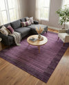 Studio Haven Collection Area Rug -  Conservatory (Violet) Rectangle Violet  lifestyle 6