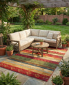 Urban Terrace Collection Area Rug -  Rooftop Rectangle Multi  lifestyle 51