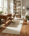 Bloomsbury Elegance Collection Area Rug -  Kensington (Ivory) Runner Ivory  lifestyle 45