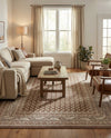 Soho Elegance Collection Area Rug -  Mercer (Brown) Rectangle Brown  lifestyle 15