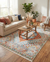 Arcadia Rugs Collection Area Rug -  Xanadu Rectangle Salmon  lifestyle 9