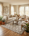 Sienna Collection Area Rug - Umbria Rectangle Cloud Gray  lifestyle 56