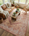 Patio Heritage Collection Area Rug -  Augusta (Rust Red) Rectangle Rust Red  lifestyle 14