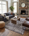 Copenhagen Comfort Collection Area Rug -  Helsingør Rectangle Dark Gray  lifestyle 39