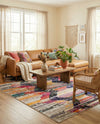Colorburst Oasis Collection Area Rug -  Mirage Rectangle Multi  lifestyle 16