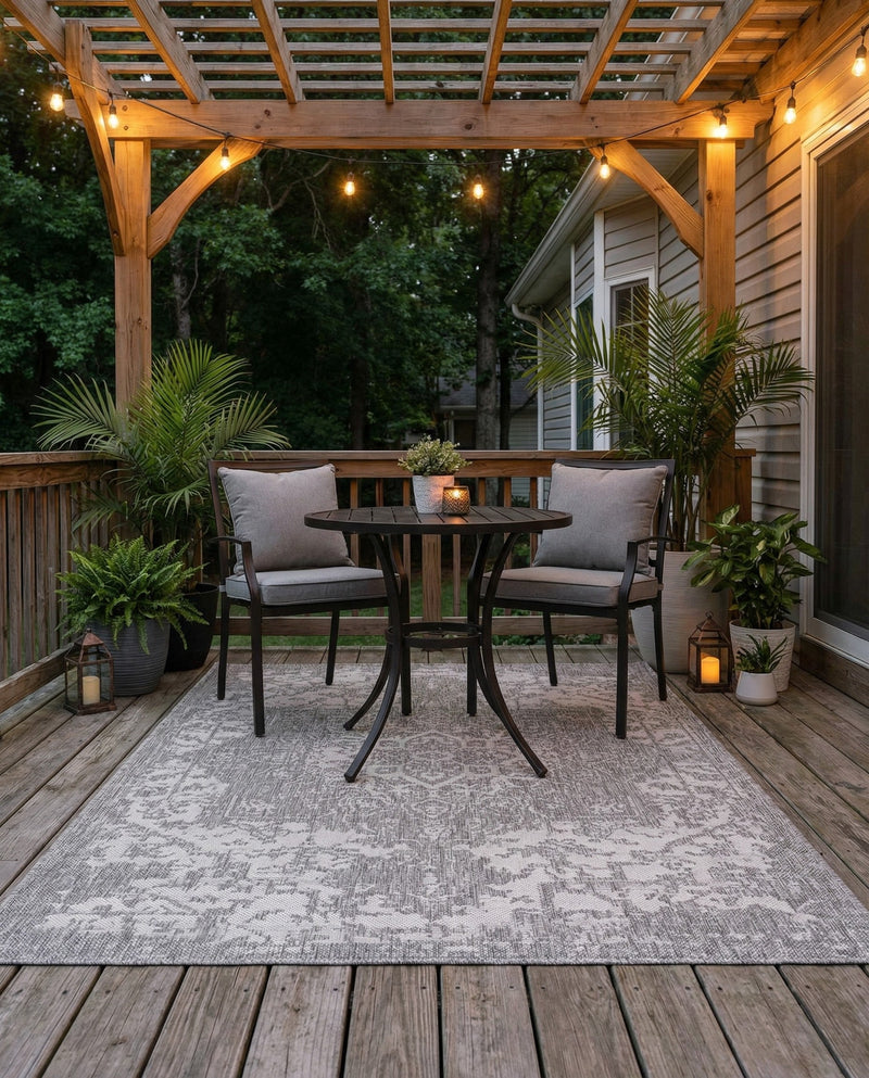 Urban Oasis Rugs Collection Area Rug -  Penthouse (Gray) Rectangle Gray  lifestyle 31