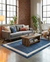 Studio Haven Collection Area Rug -  Alcove (Navy Blue) Rectangle Navy Blue  lifestyle 6