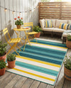 Terrace Fringe Collection Area Rug -  Veranda Rectangle Multi  lifestyle 13