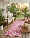 Savannah Escape Collection Area Rug -  Amazon (Magenta) Runner Magenta  lifestyle 45