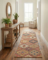 Benares Handwoven Jute Collection Area Rug - Ganges Runner Multi  lifestyle 53