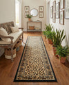 Savannah Sojourn Collection Area Rug -  Chobe Runner Light Brown  lifestyle 48