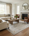 Savannah Series Collection Area Rug -  Beaufort Rectangle Cloud Gray  lifestyle 62