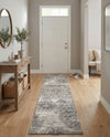 Riviera Elegance Collection Area Rug -  Monaco (Light Gray) Runner Light Gray  lifestyle 49