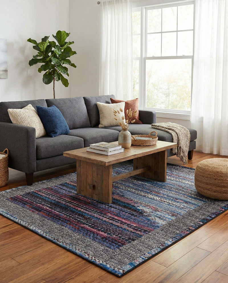 Urban Terrace Collection Area Rug -  Oasis Rectangle Multi  lifestyle 28