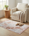 Aegean Elegance Washables Collection Area Rug -  Serifos Rectangle Rose Pink  lifestyle 27