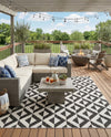 Urban Oasis Rugs Collection Area Rug -  Highrise (Charcoal Gray) Square Charcoal Gray  lifestyle 66