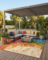 Urban Terrace Collection Area Rug -  Lawn Rectangle Multi  lifestyle 34