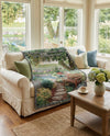 Fleece Haven Collection Area Rug - Aspen Rectangle Green  lifestyle 4
