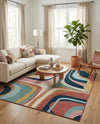 Urban Terrace Collection Area Rug - Venice Rectangle Multi  lifestyle 16