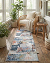 Aegean Elegance Washables Collection Area Rug -  Hydra Runner Multi  lifestyle 28